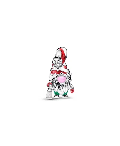 Pandora Sterling Silver Glow-in-the-dark Gnome Charms In Platinum Plated