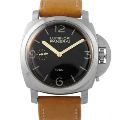Pre-owned Panerai Luminor 1950 "fiddy" Watch In Multicolor