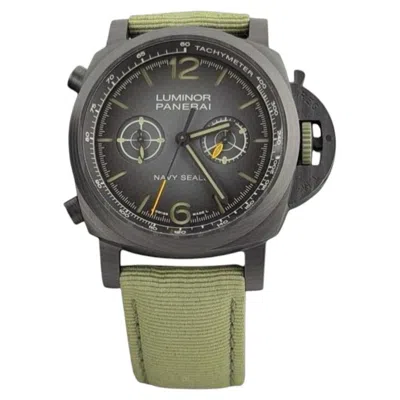 Pre-owned Panerai Luminor Chrono Navy Seals Carbotech Pam01419 Pam 1419 Travel Box In Blue