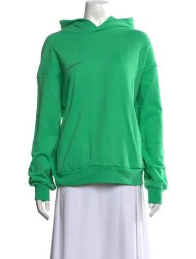 Pre-owned Pangaia Crew Neck Long Sleeve Hoodie W/ Tags In Green
