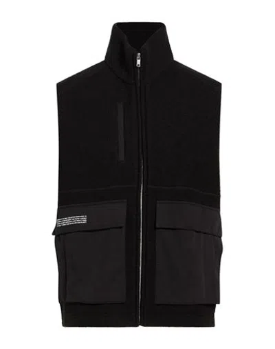 Pangaia Man Vest Black Size Xs Wool