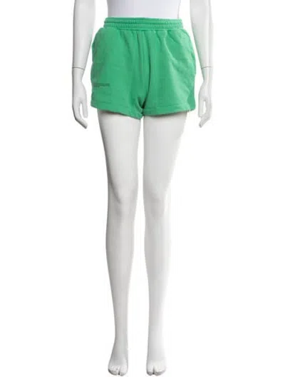Pre-owned Pangaia Mini Shorts In Green
