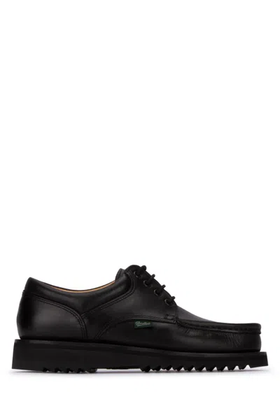 Paraboot Men's Lace-up Leather Shoes In Black