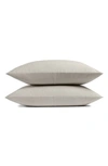 Parachute Soft Luxe Set Of 2 Organic Cotton Pillowcases In Bone