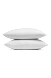 Parachute Soft Luxe Set Of 2 Organic Cotton Pillowcases In White
