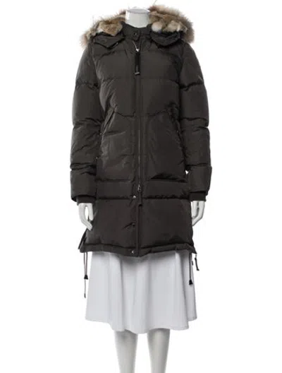 Pre-owned Parajumpers Down Coat In Brown
