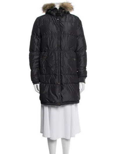 Pre-owned Parajumpers Down Coat In Grey
