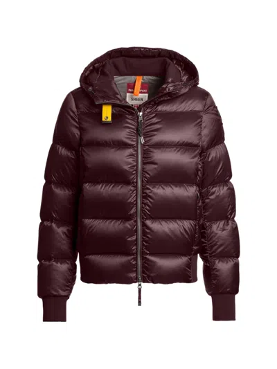 Parajumpers Mariah Quilted Down Jacket In Red