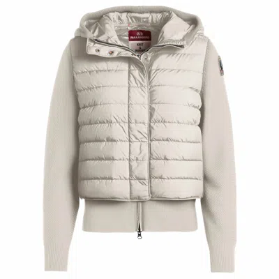 Parajumpers Nina Hybrid Jacket In Birch In Grey