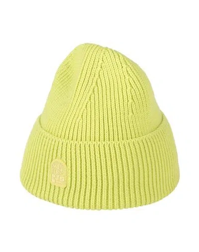 Parajumpers Woman Hat Acid Green Size Onesize Wool