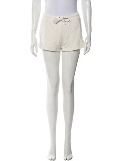 Pre-owned Parentezi Mini Shorts In Neutrals