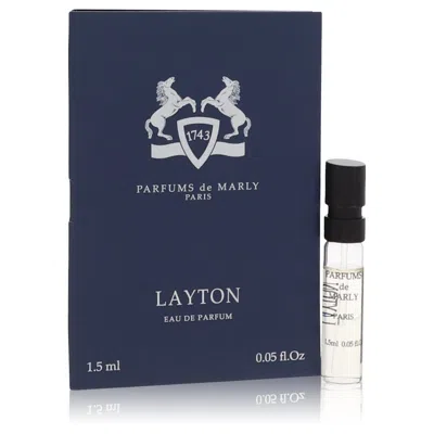 Parfums De Marly Layton Exclusif By  (travel Pack) .05 oz For Men In Transparent