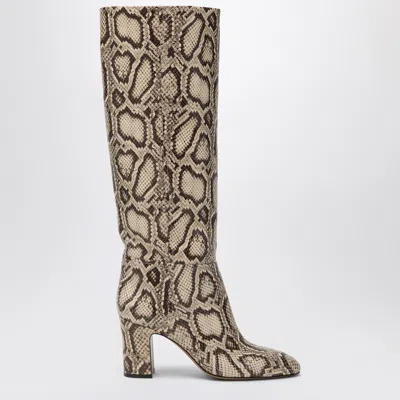 Paris Texas Lavinia Boots In Python-printed Leather
