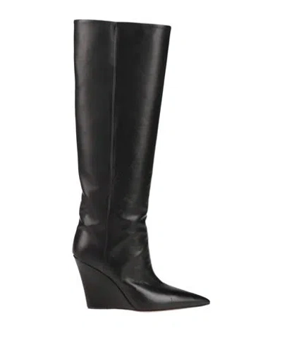 Paris Texas Woman Boot Black Size 8 Leather In Black