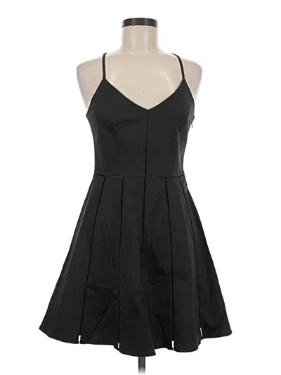 Pre-owned Parker Cocktail Dress In Black