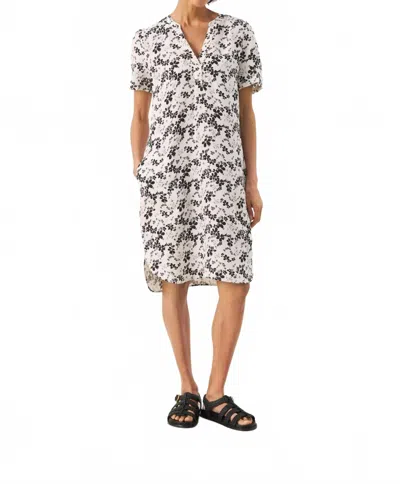 Part Two Women's Aminase Dress In Black Flower Print In White