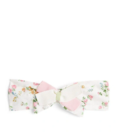 Patachou Babies' Liberty Print Floral Headband In White