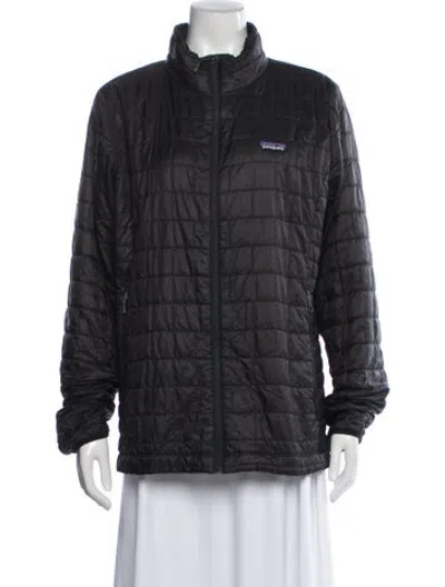 Pre-owned Patagonia Down Jacket In Black
