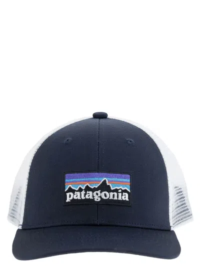 Patagonia Organic Cotton Trucker Cap With Front Logo In White