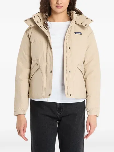 Patagonia Padded-design Hooded Jacket In Multi