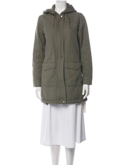 Pre-owned Patagonia Parka In Green