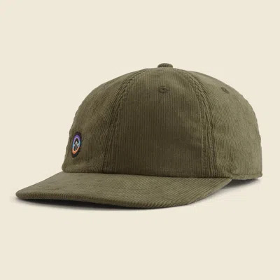 Patagonia Used Corduroy Cap In Sage Khaki - Trucker Hats & Caps - Organic Cotton