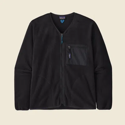 Patagonia Used Synchilla® Cardigan In Black