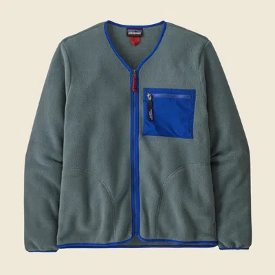 Patagonia Used Synchilla® Cardigan In Nouveau Green