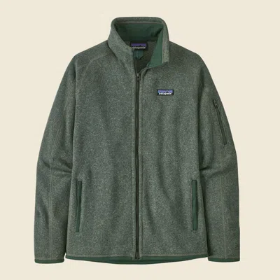 Patagonia Used Women's Better Sweater® Jacket In Hemlock Green