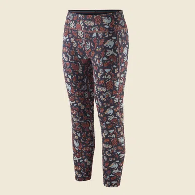 Patagonia Used Women's Capilene® Midweight Bottoms In Dulse Mauve In Multi