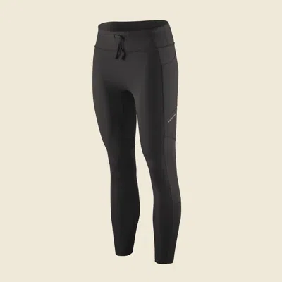 Patagonia Used Women's Endless Run 7/8 Tights In Black