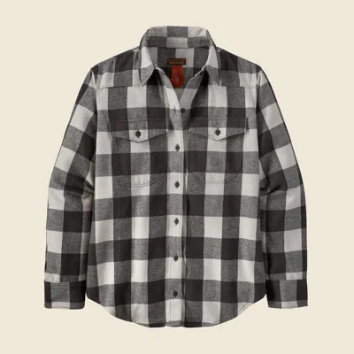 Patagonia Used Women's Farrier's Shirt In Wool White