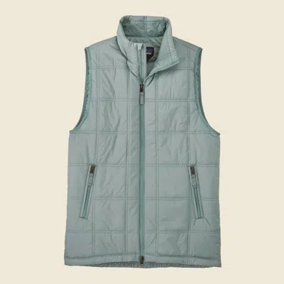 Patagonia Used Women's Lost Canyon Vest In Thermal Blue In Green