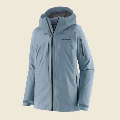 Patagonia Used Women's Powslayer Jacket In Barnacle Blue