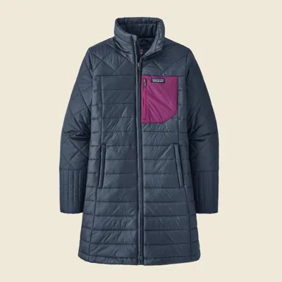 Patagonia Used Women's Radalie Parka In Pitch Blue