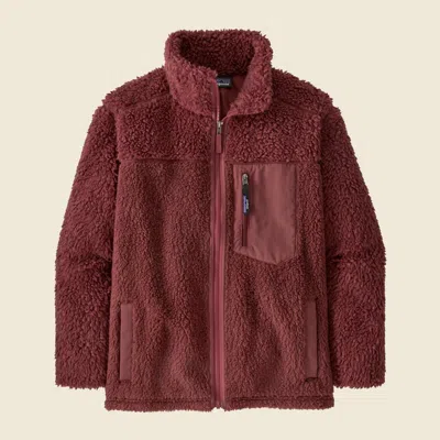 Patagonia Used Women's Retro-x® Coat In Sequoia Red