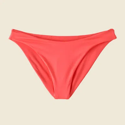 Patagonia Used Women's Reversible Cross Shore Bottoms In Coral In Red
