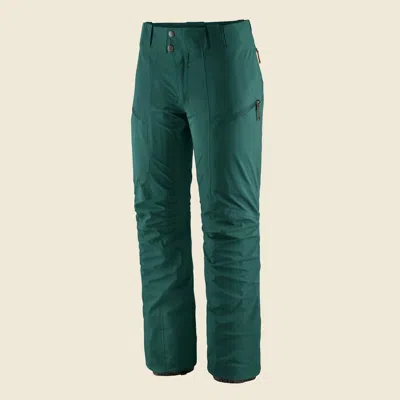 Patagonia Used Women's Stormstride Pants In Cascade Green
