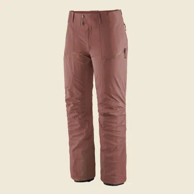 Patagonia Used Women's Stormstride Pants In Dulse Mauve In Pink