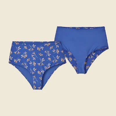 Patagonia Used Women's Sunrise Slider Bottoms In Float Blue