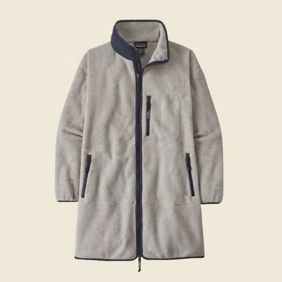Patagonia Used Women's Synchilla® Coat In Oatmeal Heather In Neutral
