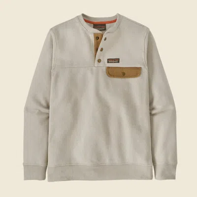 Patagonia Used Women's Work Sweatshirt In Pumice In Gray