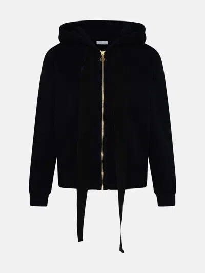Patou Black Cotton Sweatshirt