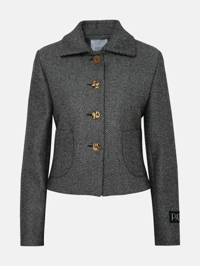 Patou Giacca Monopetto In Grey