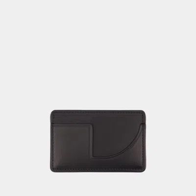 Patou Jp Card Holder In Black