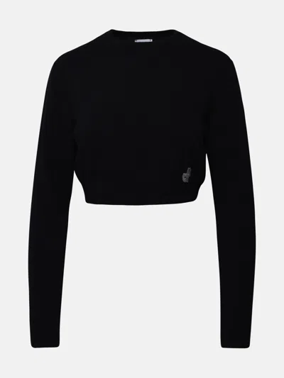 Patou Maglia Crop In Black