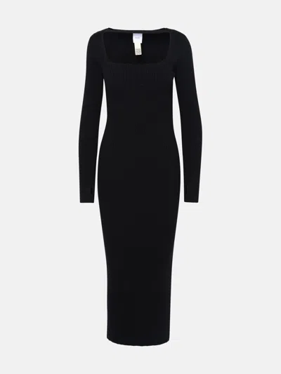 Patou Vestito Corsetto In Black