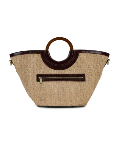 Patricia Nash Luni Tote Bag In British Tan