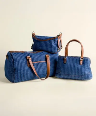 Patricia Nash Quilted Handbag Collection In Quilted Denim