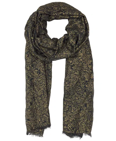 Patricia Nash Rose Garden Scarf In Brown
